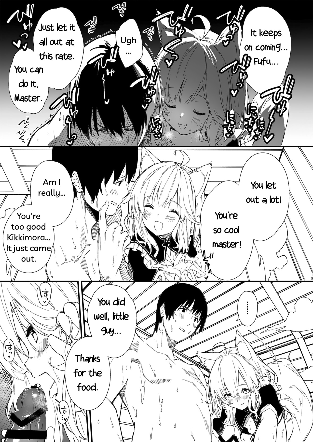 Hentai Manga Comic-A Book About Making Out With a Kemonomimi Maid-Read-13